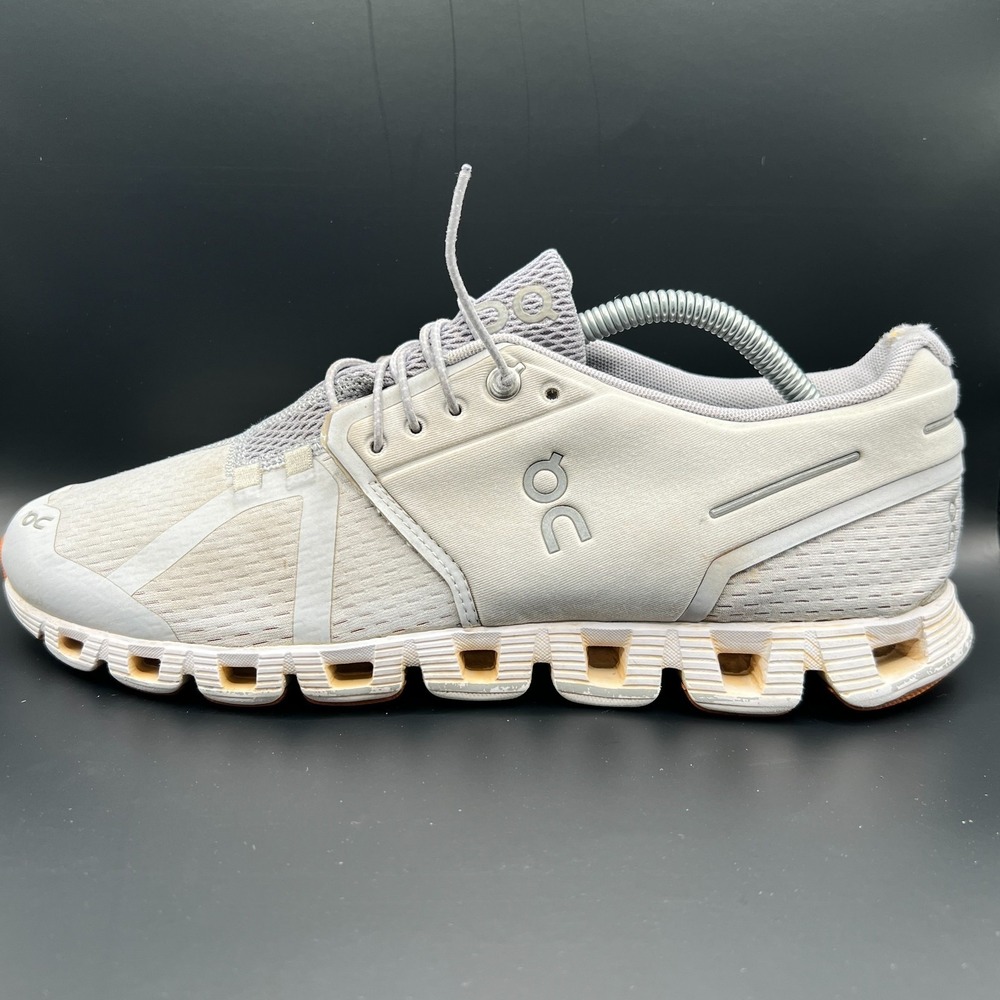 On‎ Cloud 19-99194 Womens 11 Running Shoes Glacier White Mesh Athletic Sneaker